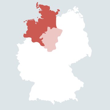 Außendienstkarte Nord
