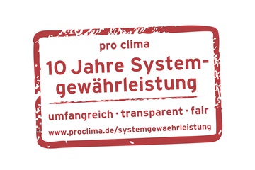10 Jahre Systemgewährleistung