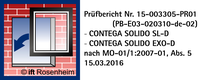 ift Rosenheim geprüft