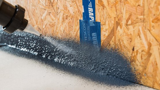Sockelanschluss im Holzbau mit AEROFIXX