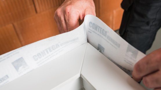 3. Eckfalten ausbilden