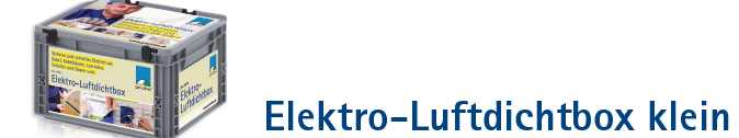 Elektro-Luftdichtbox klein