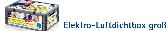 Elektro-Luftdichtbox groß